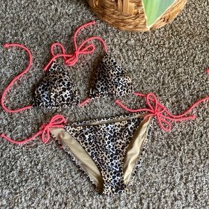 Victoria’s Secret leopard bikini